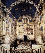 Giotto, The Chapel viewed towards the entrance sdg